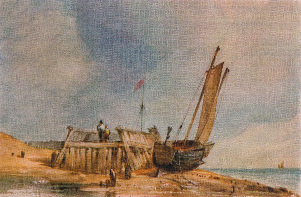 En Erindring, 1836 af Edward William Cooke