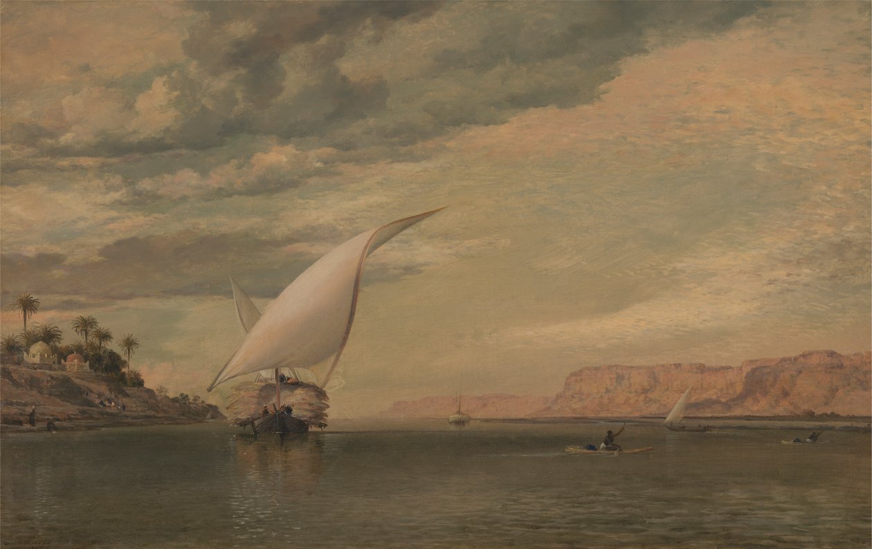 På Nilen af Edward William Cooke