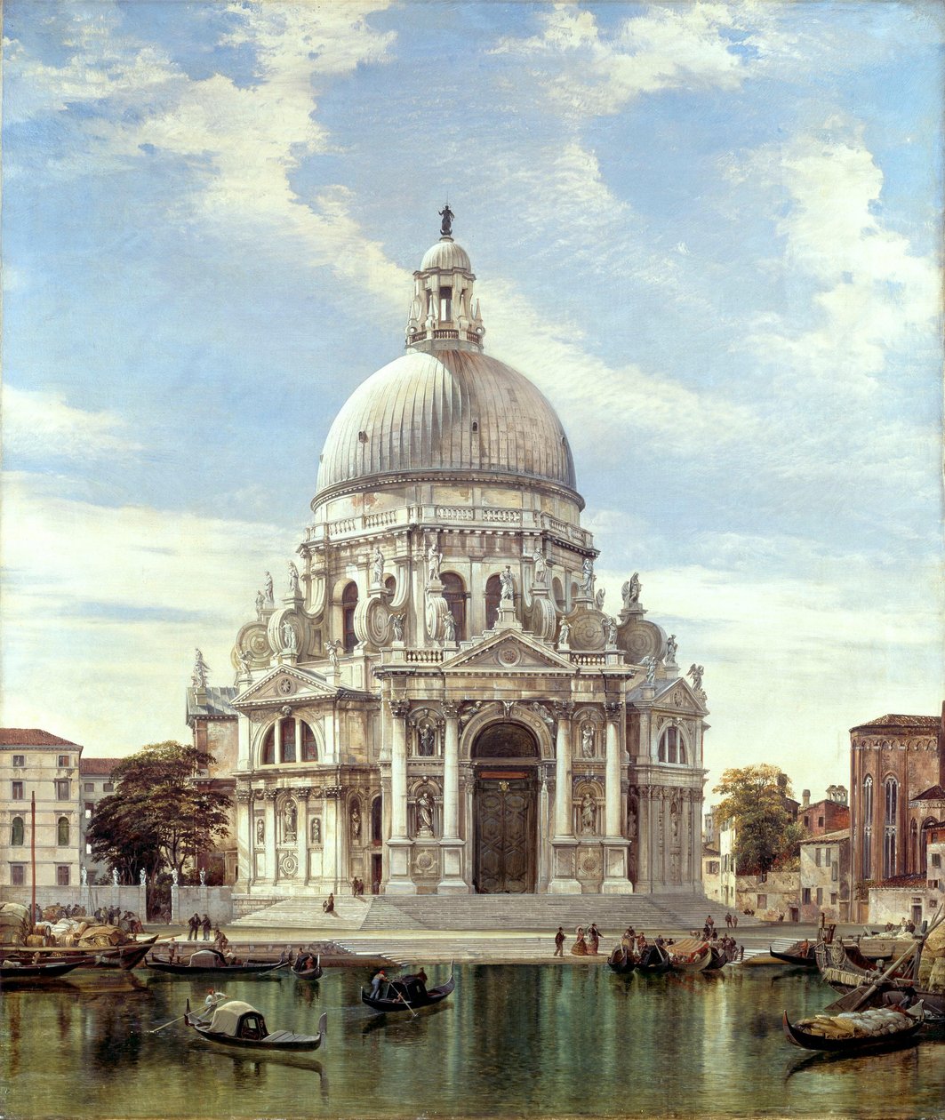 Santa Maria della Salute, Venedig af Edward William Cooke