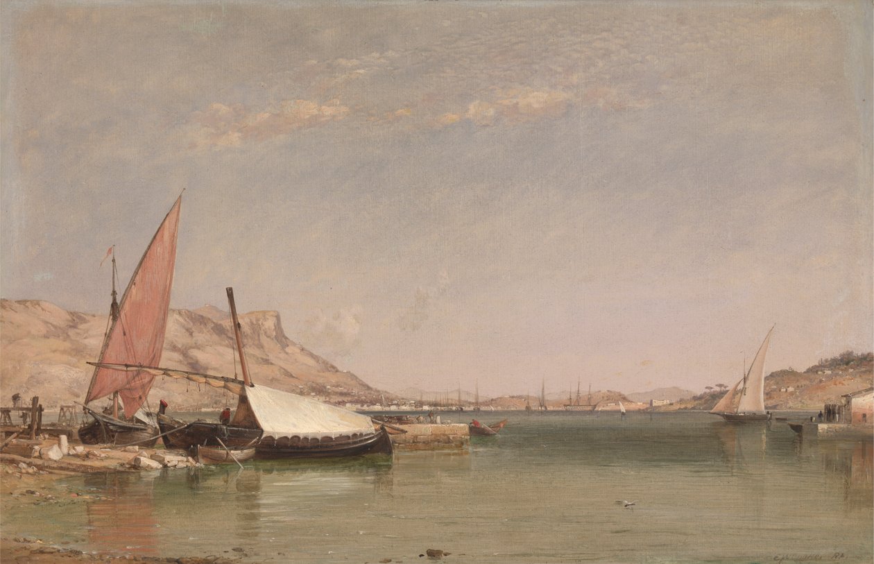 Toulon (?) af Edward William Cooke