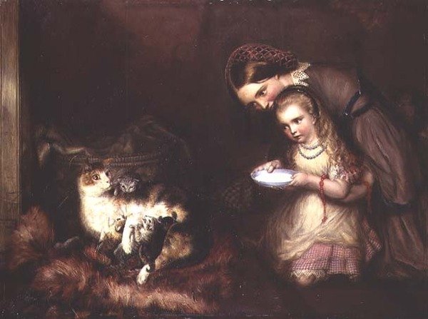 At fodre kattene af Edward William John Hopley
