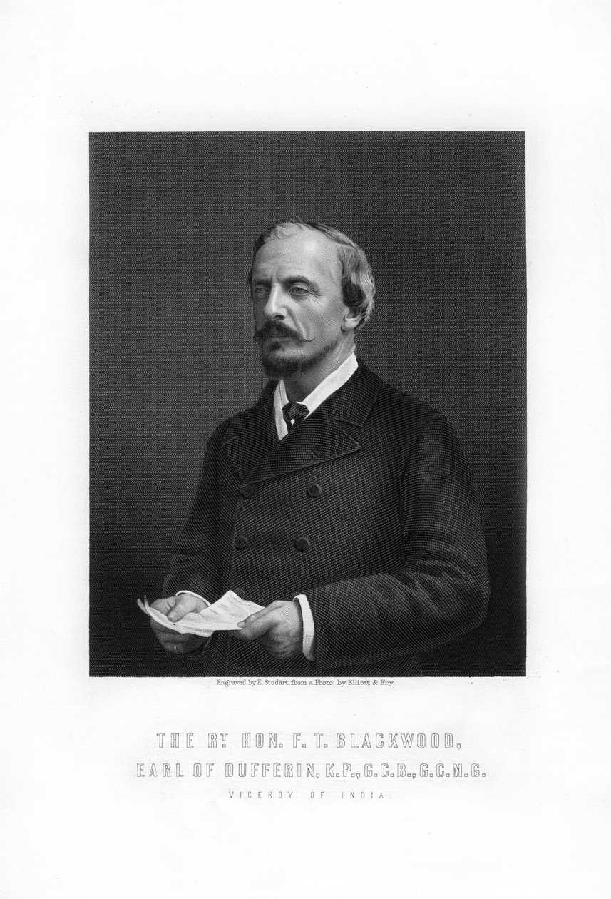 Frederick Temple Blackwood, jarl af Dufferin, britisk offentlig ansat, 1893. af Edward William Stodart