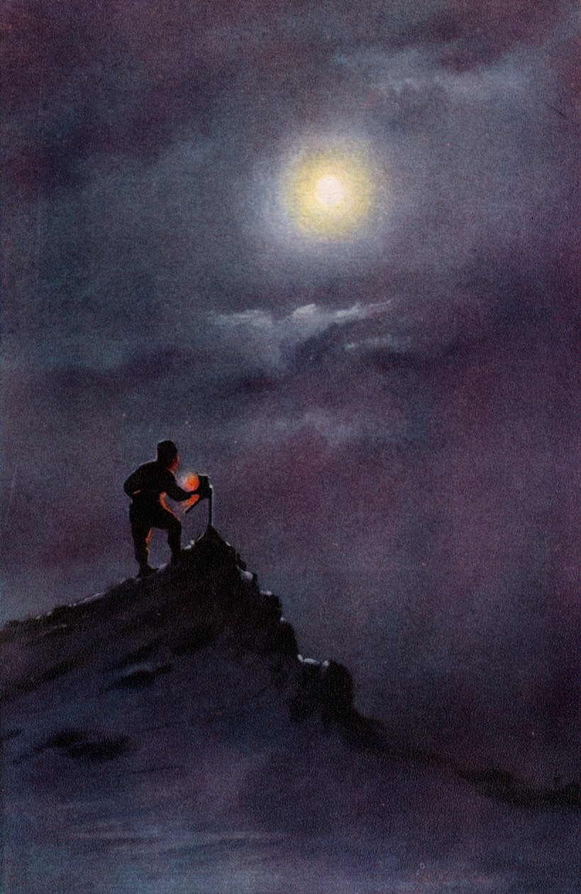 Birdie Bowers læser termometeret på rampen, 6. juni 1911, 1913 af Charles Edward Wilson