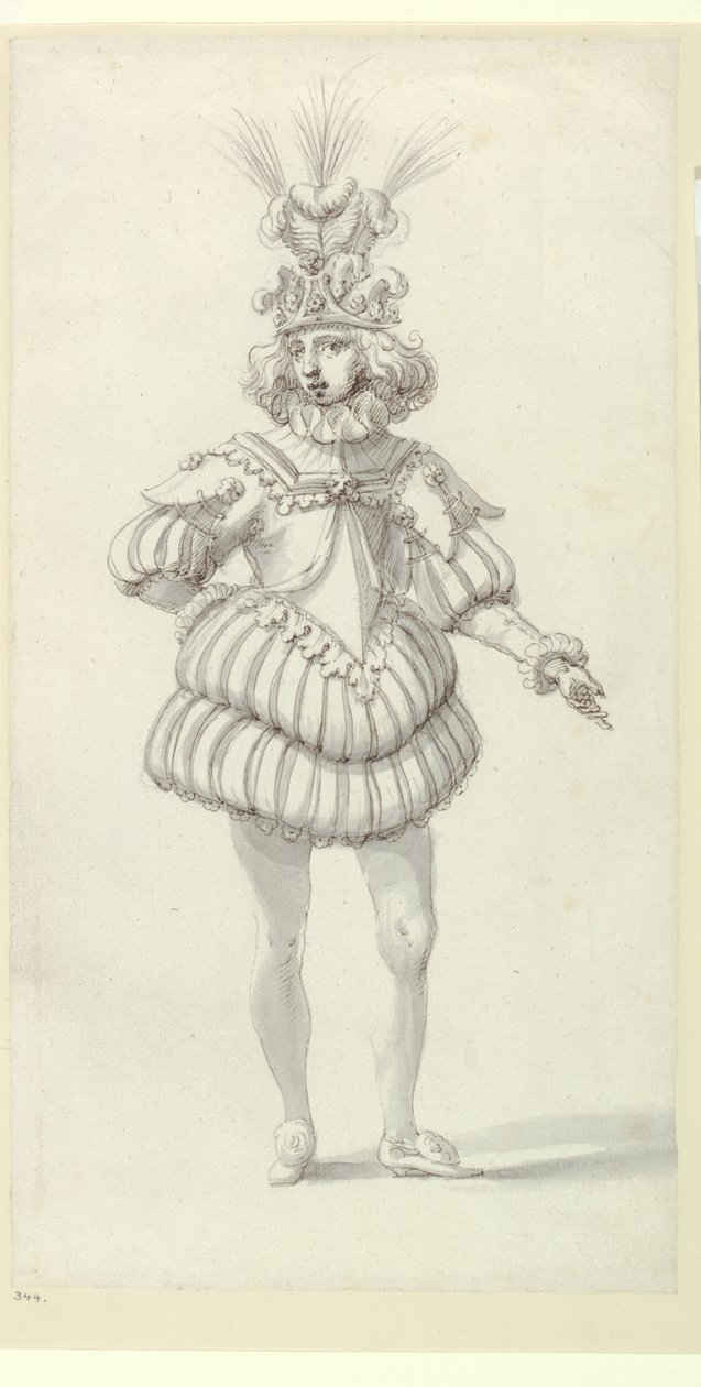 Salmacida Spolia - Kongen og maskerne: anden version (til kongen) af Edward the Elder Pearce