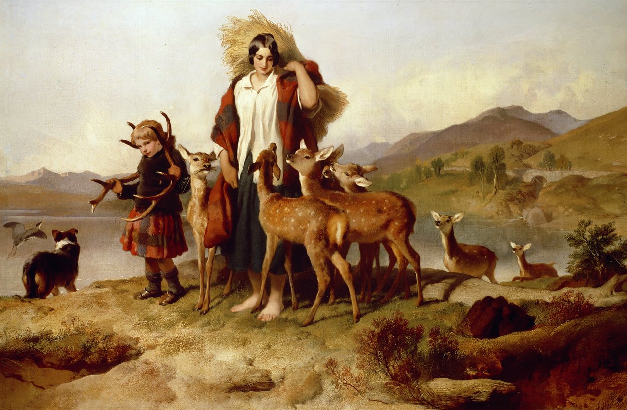 Skovfogedens familie af Edwin Landseer