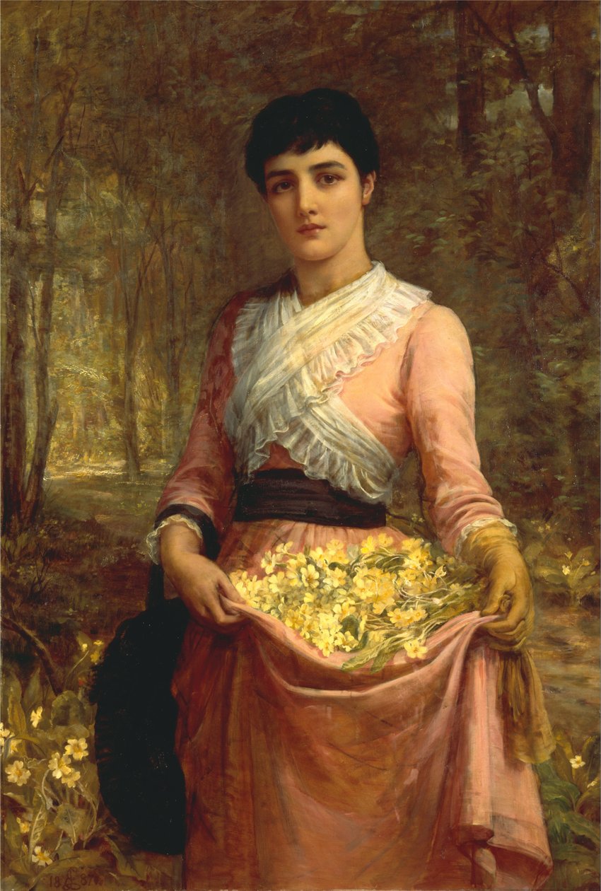 Døtrene i vort rige. England- Primrose af Edwin Longsden Long