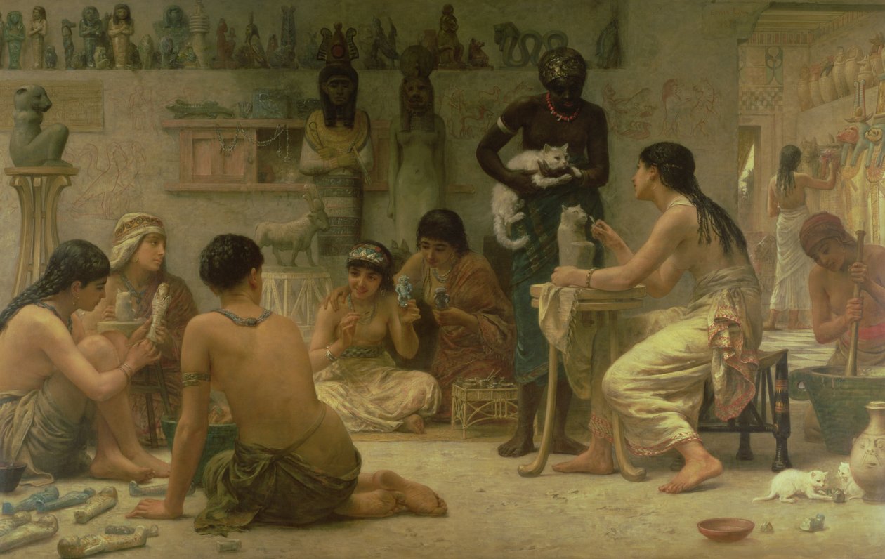 Guderne og deres skabere, 1878 af Edwin Longsden Long