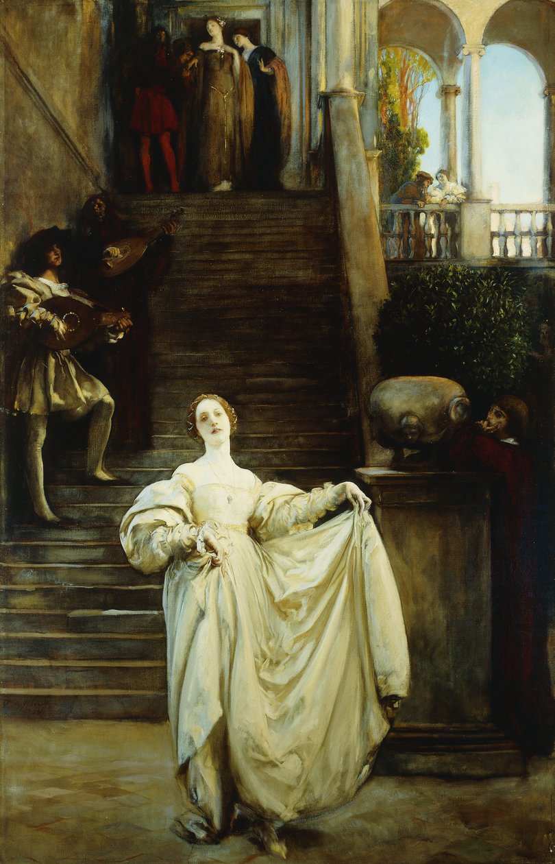 En foranstaltning, 1904 af Edwin Austin Abbey