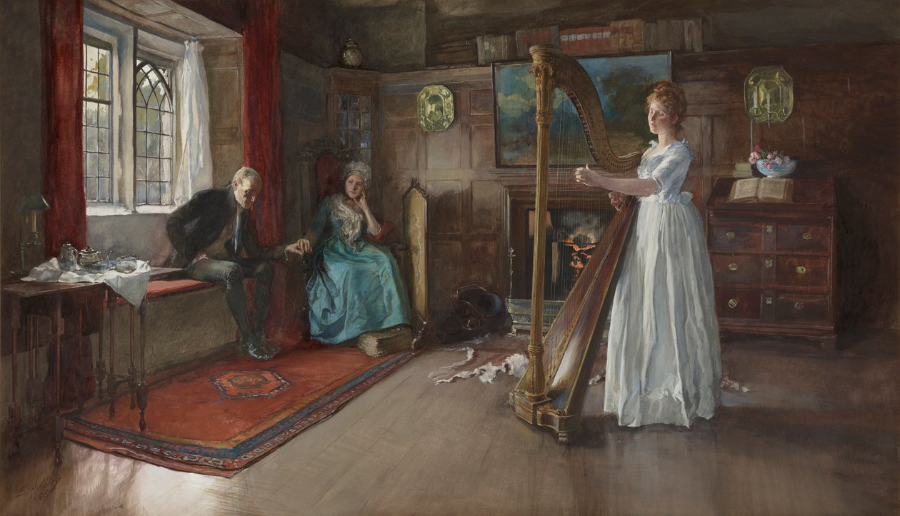 En gammel Sang af Edwin Austin Abbey