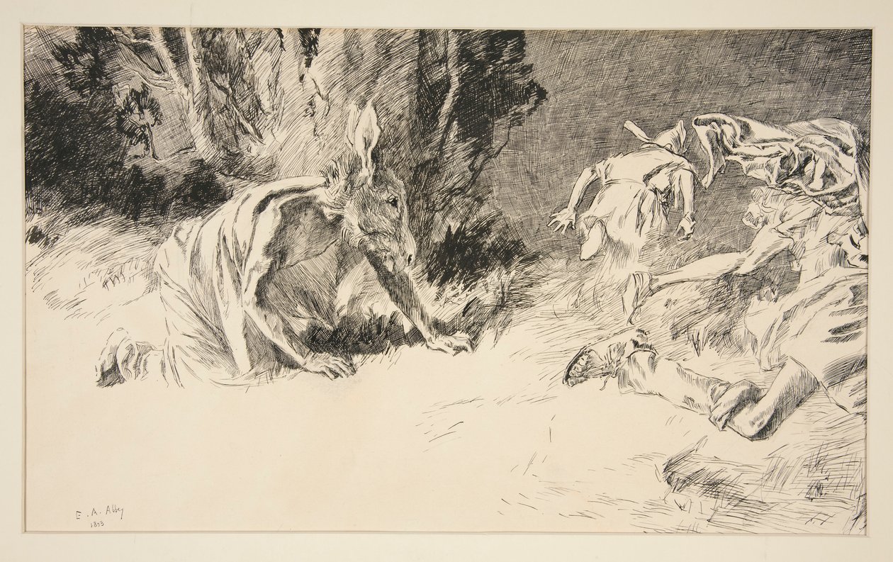 Bund: af Edwin Austin Abbey