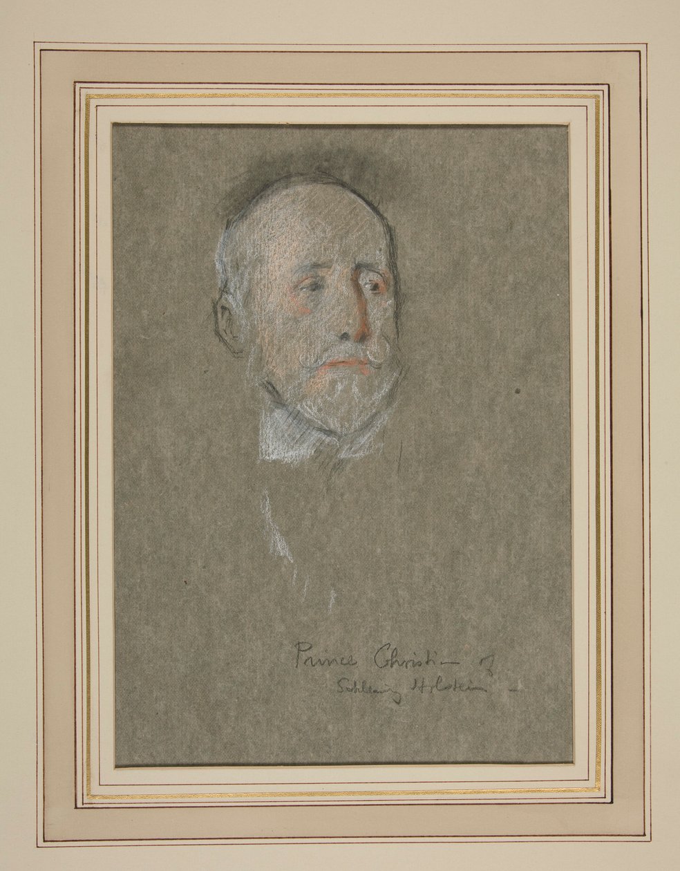 Kroning af Edward VII. Portræt: Prins Christian af Slesvig-Holsten af Edwin Austin Abbey