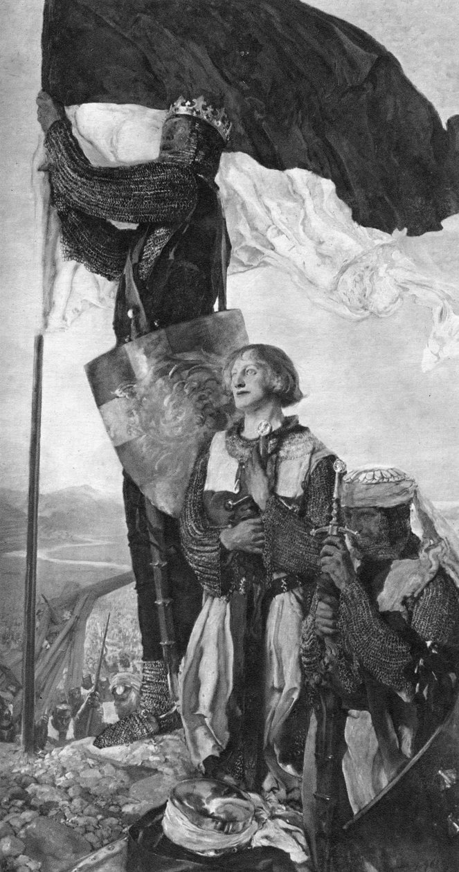 Korsfarere ser Jerusalem, 1901. af Edwin Austin Abbey