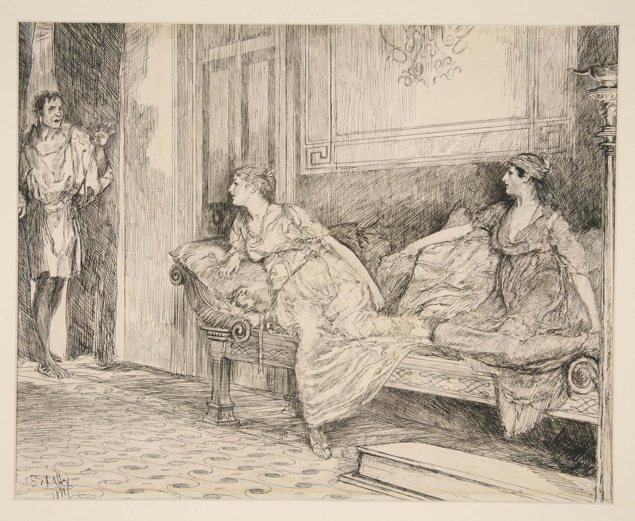Efesos vej: af Edwin Austin Abbey