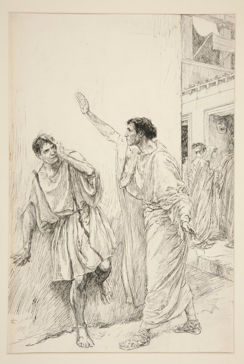 Efesos vej: af Edwin Austin Abbey