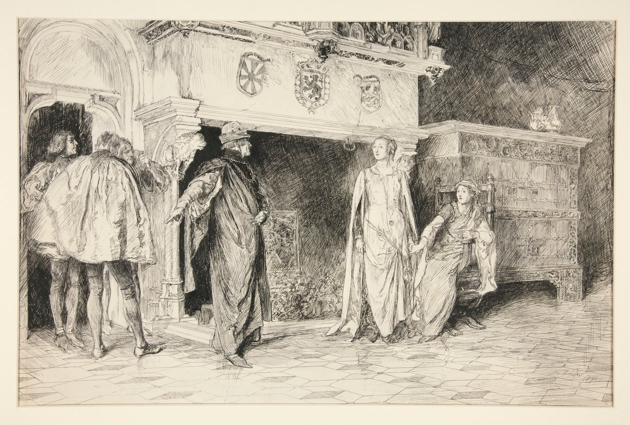 Hertug Frederik: af Edwin Austin Abbey