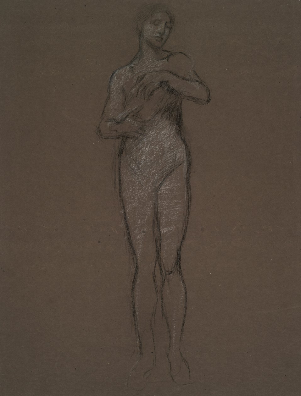 Tidlig undersøgelse for af Edwin Austin Abbey