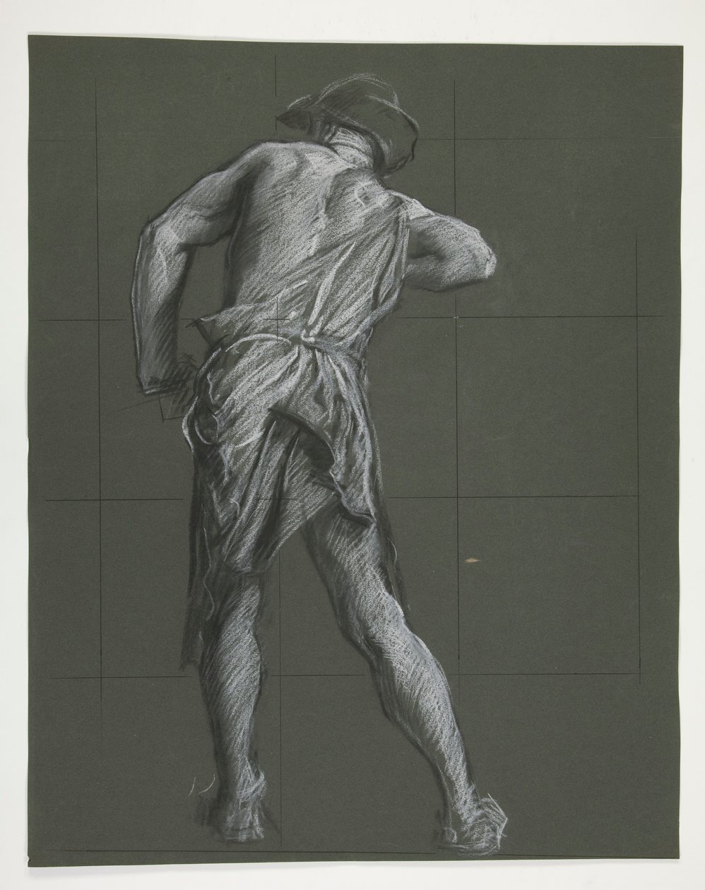 Figurstudie for af Edwin Austin Abbey