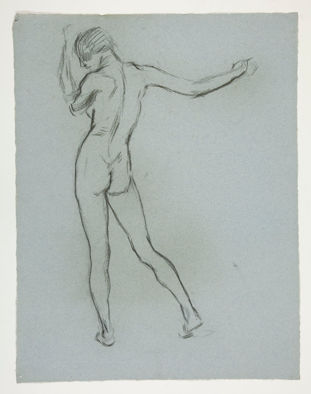 Figurstudie for af Edwin Austin Abbey
