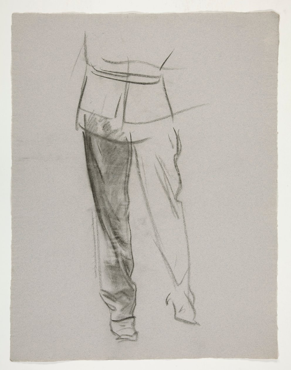 Figurstudie for af Edwin Austin Abbey