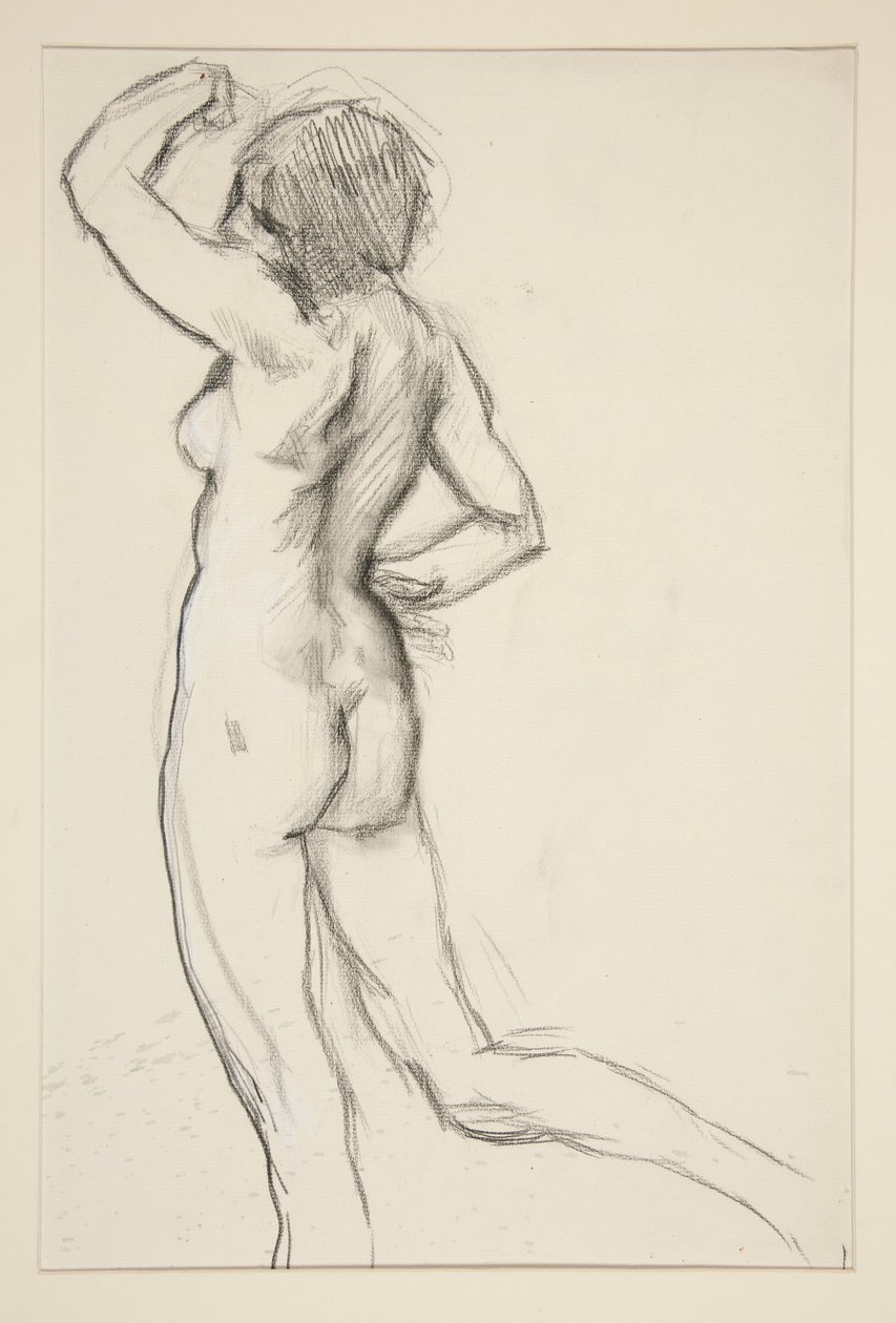 Figurstudie for af Edwin Austin Abbey
