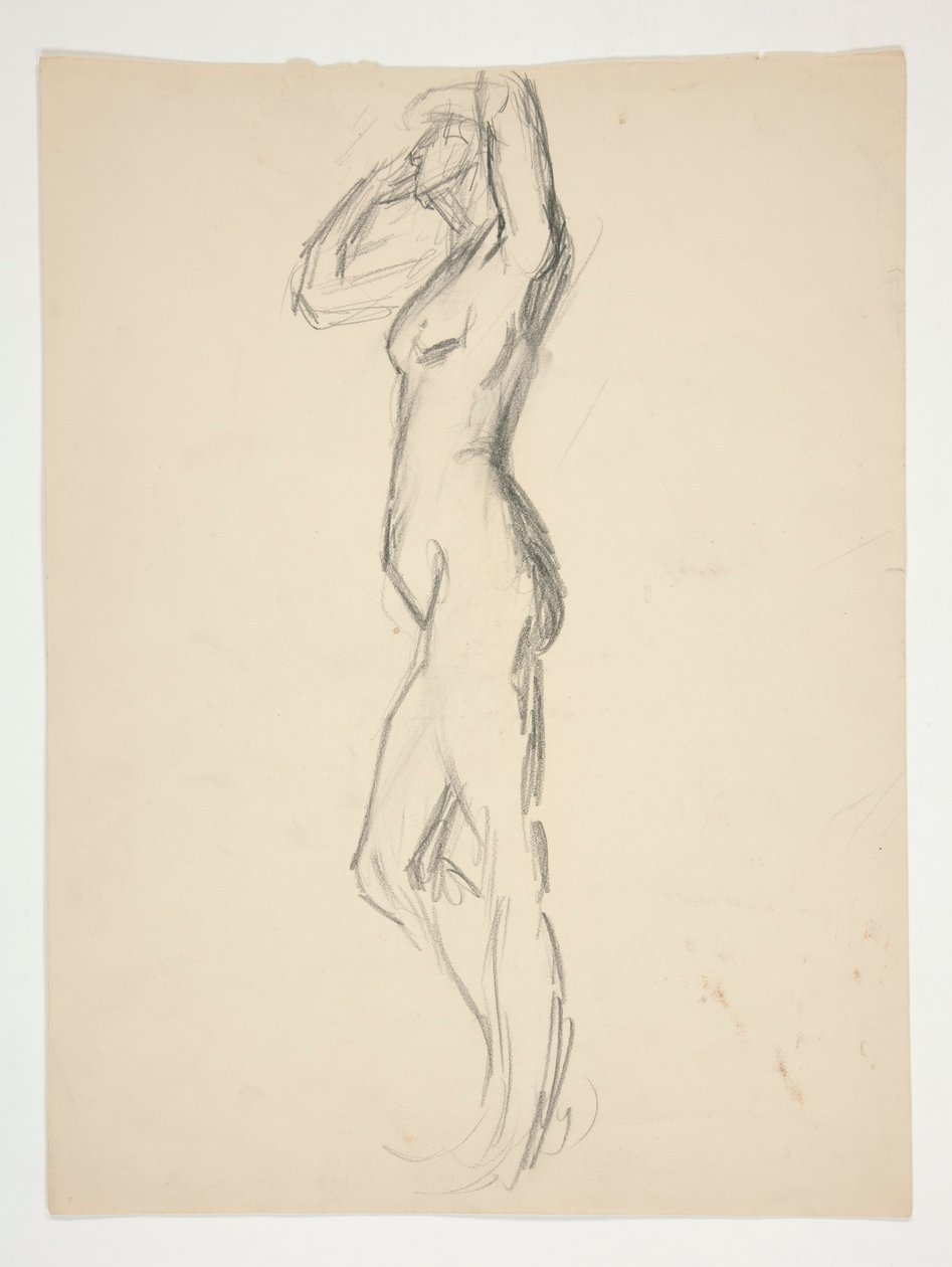Figurstudie for af Edwin Austin Abbey