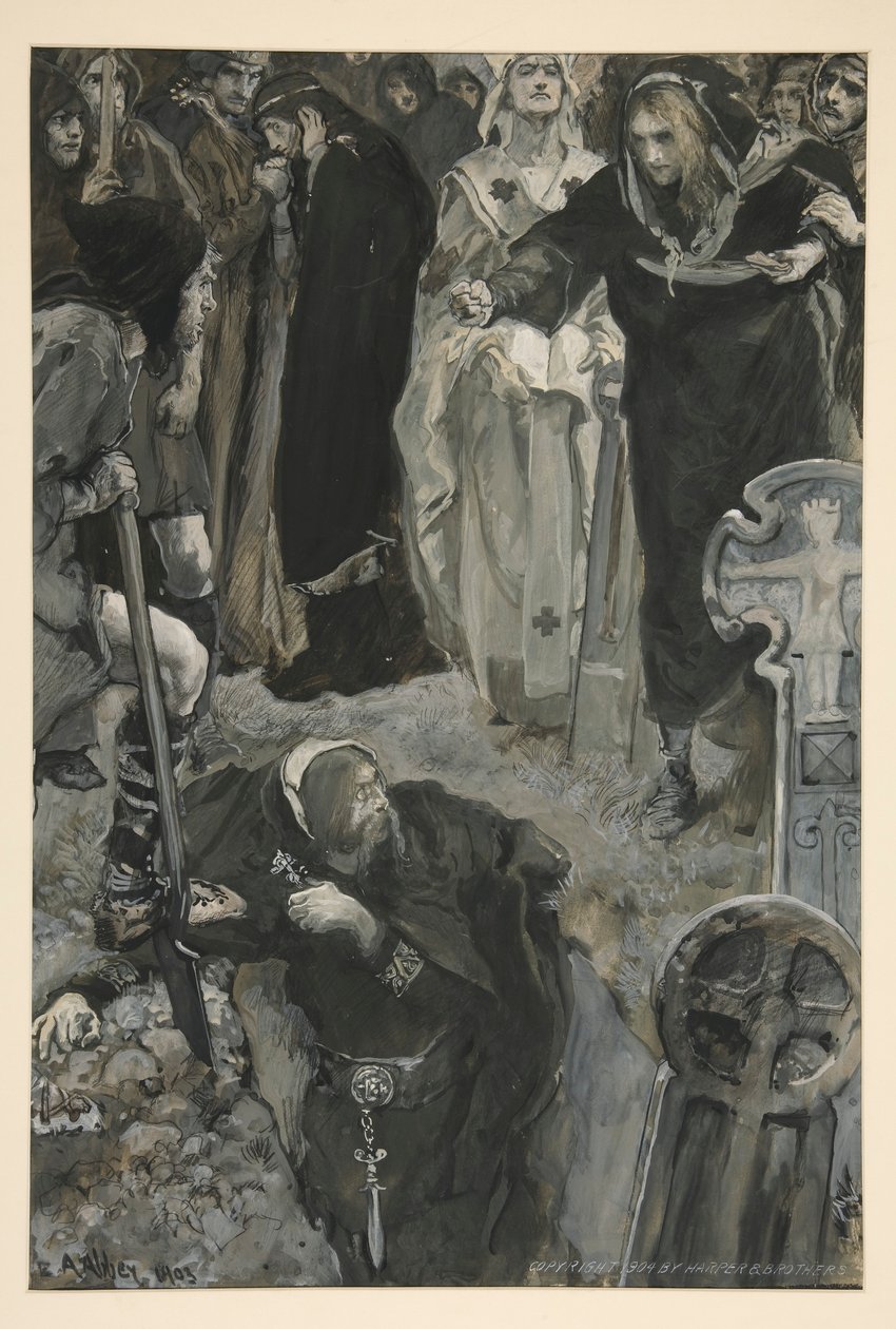 Hamlet: af Edwin Austin Abbey
