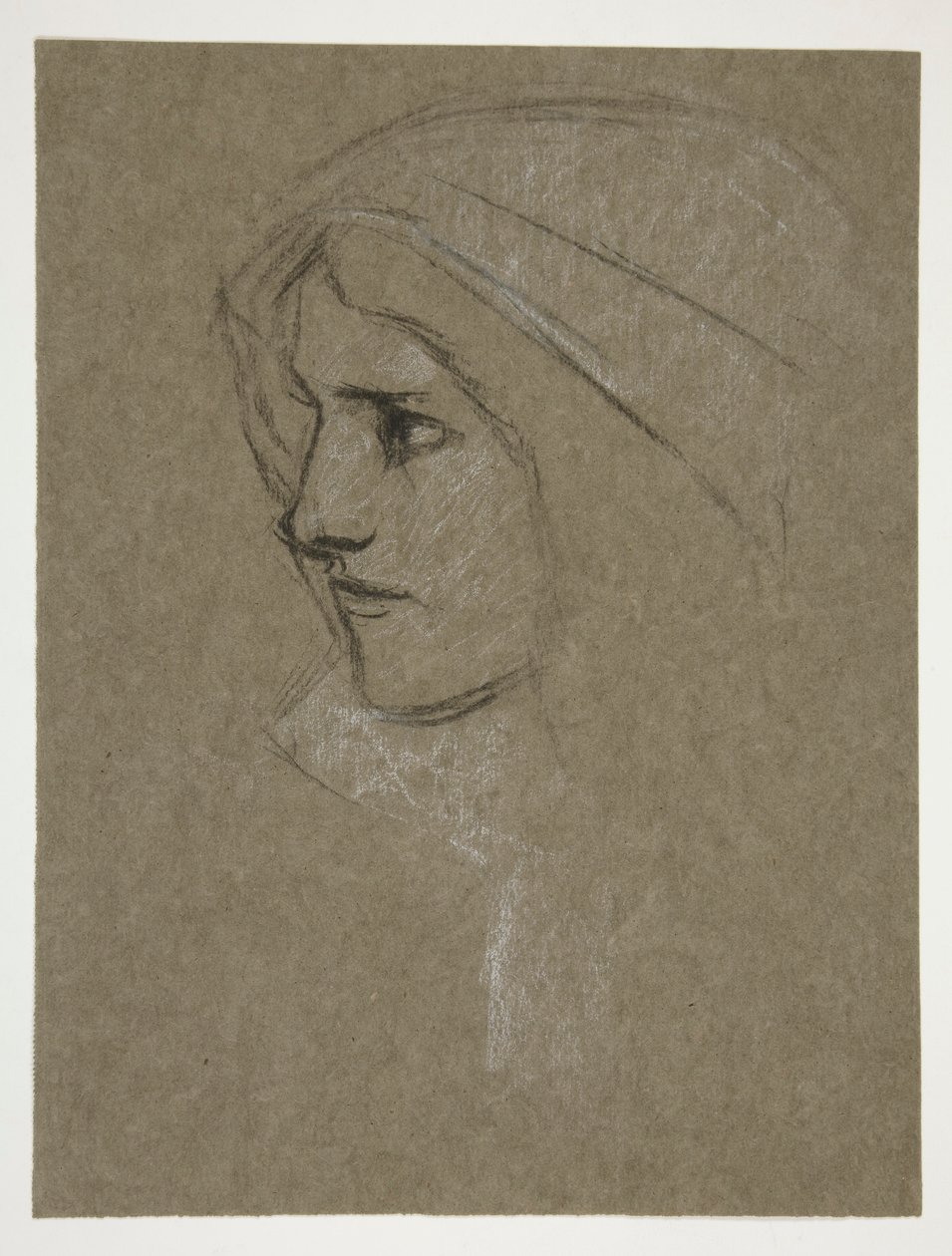 Head of Cordelia, fra Kong Lear af Edwin Austin Abbey
