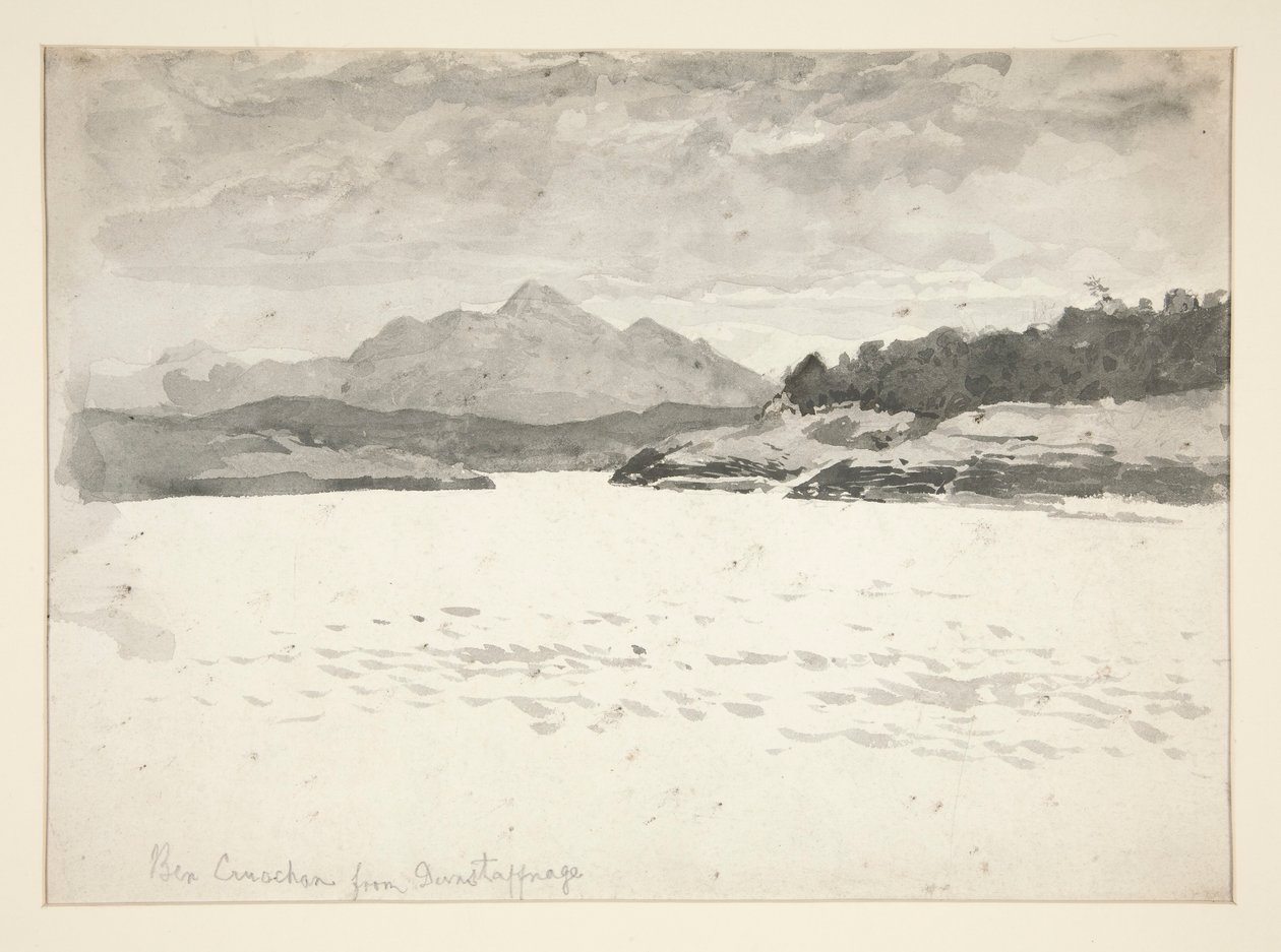 Highland Scene af Edwin Austin Abbey