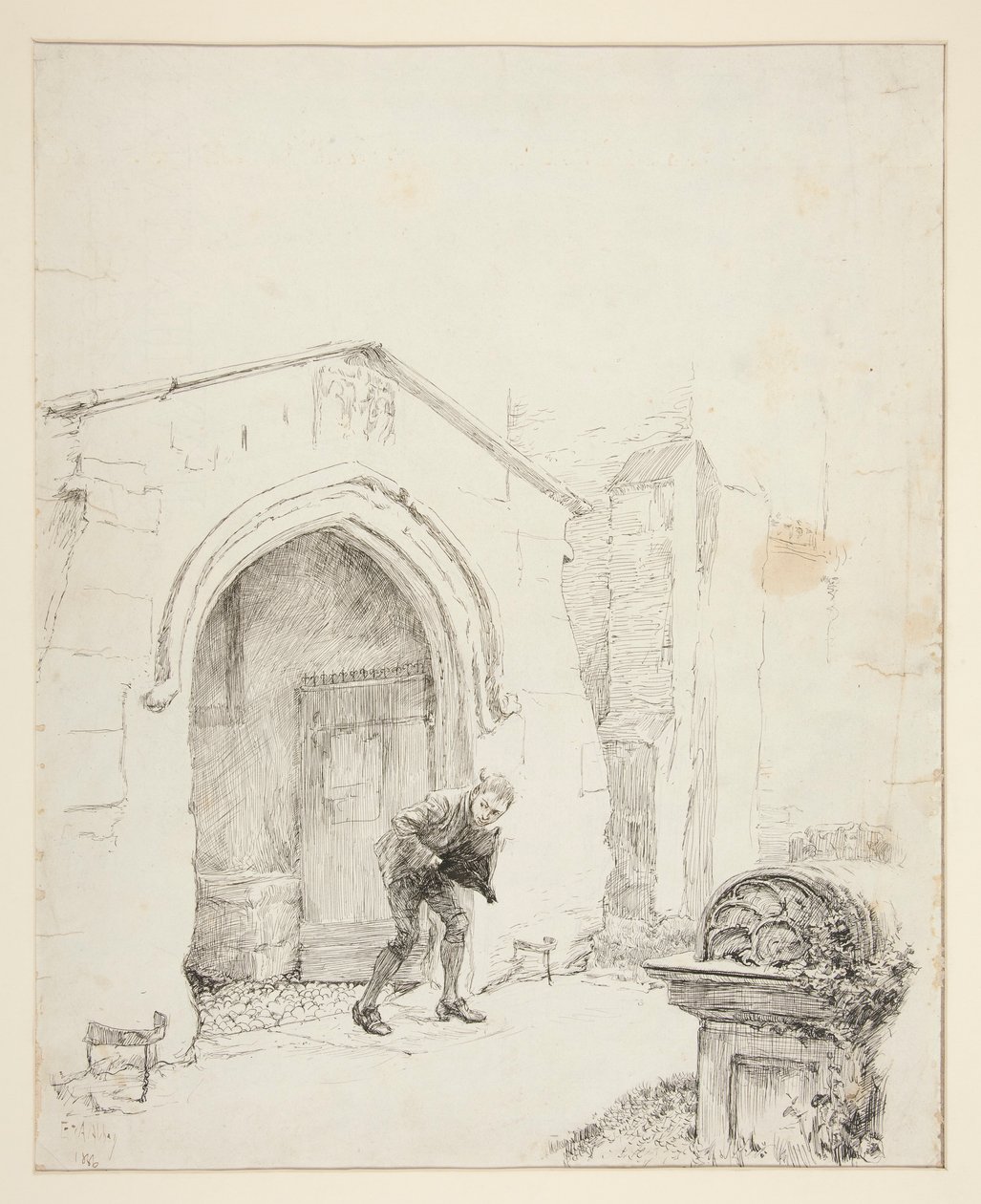 Illustration til af Edwin Austin Abbey