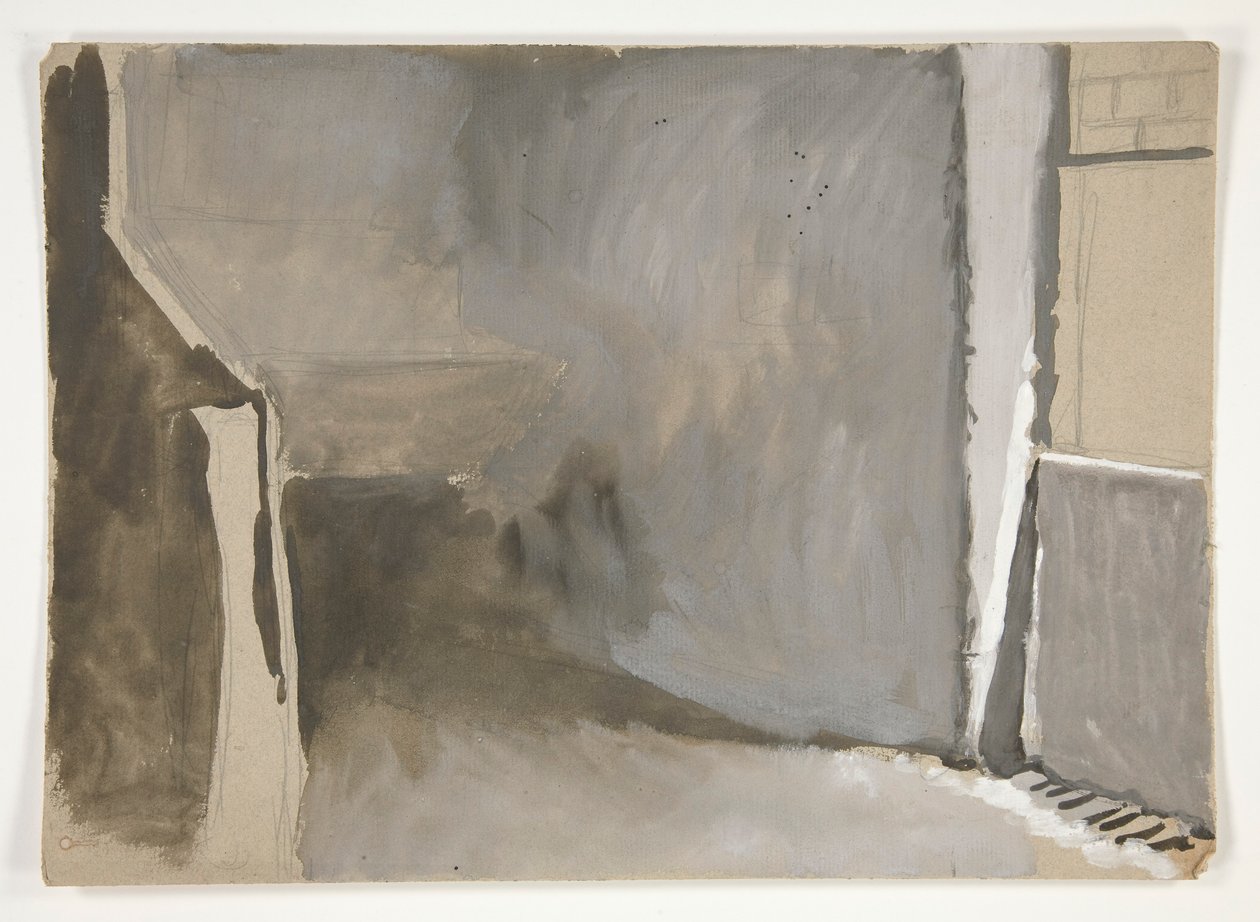 Interiørstudie af Edwin Austin Abbey