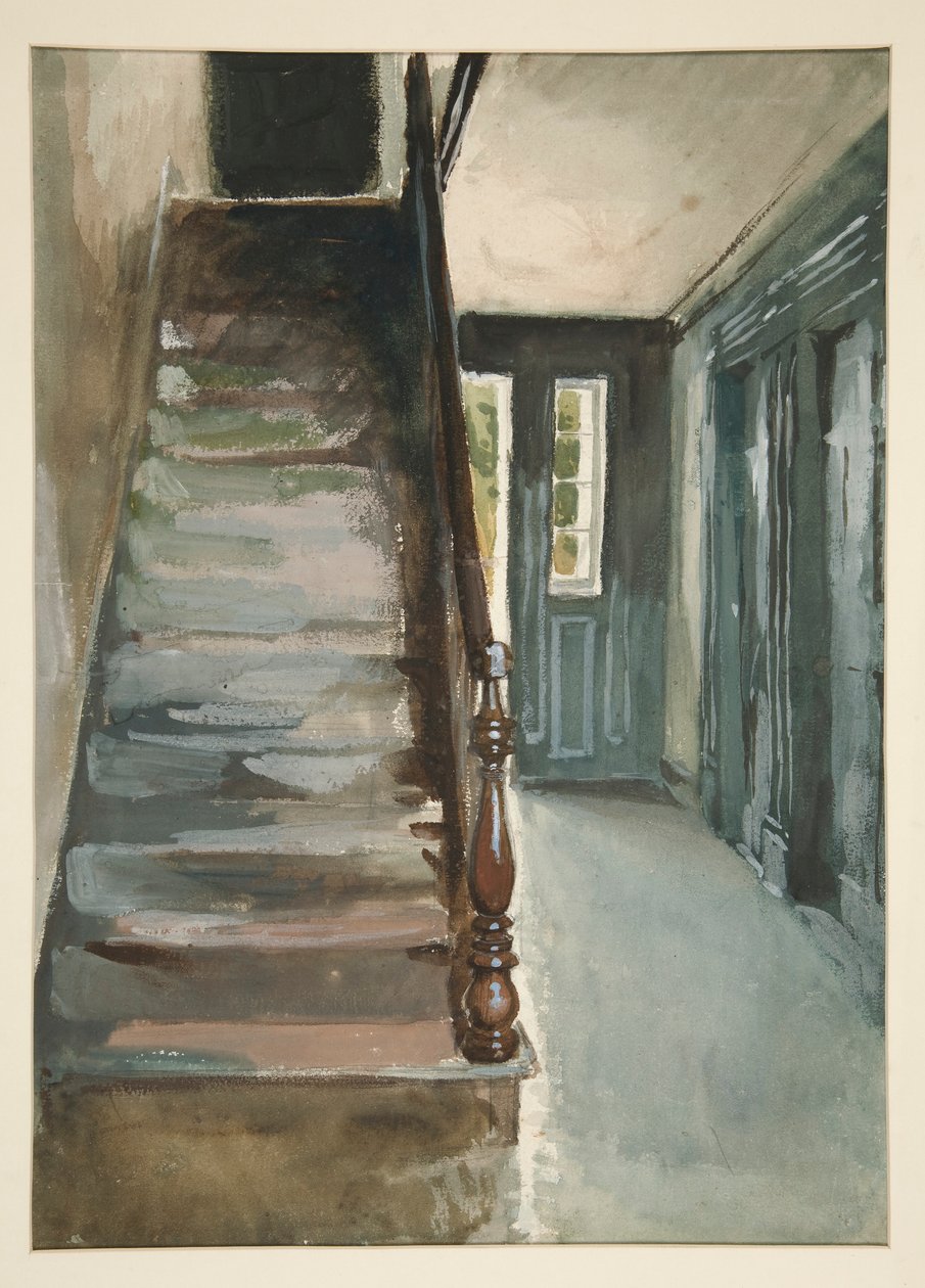 Interiørstudie af Edwin Austin Abbey