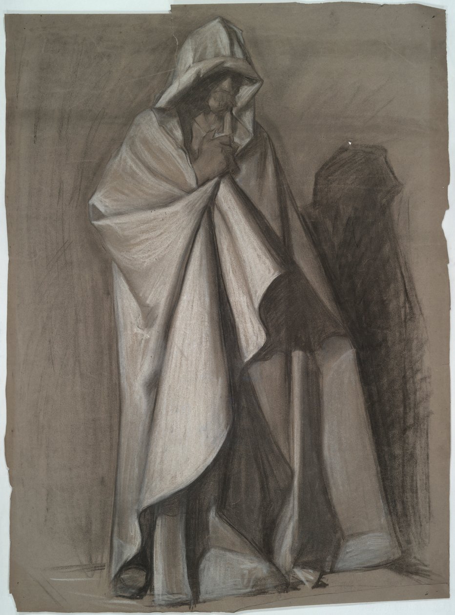 Josef af Arimathea, Figurstudie for af Edwin Austin Abbey