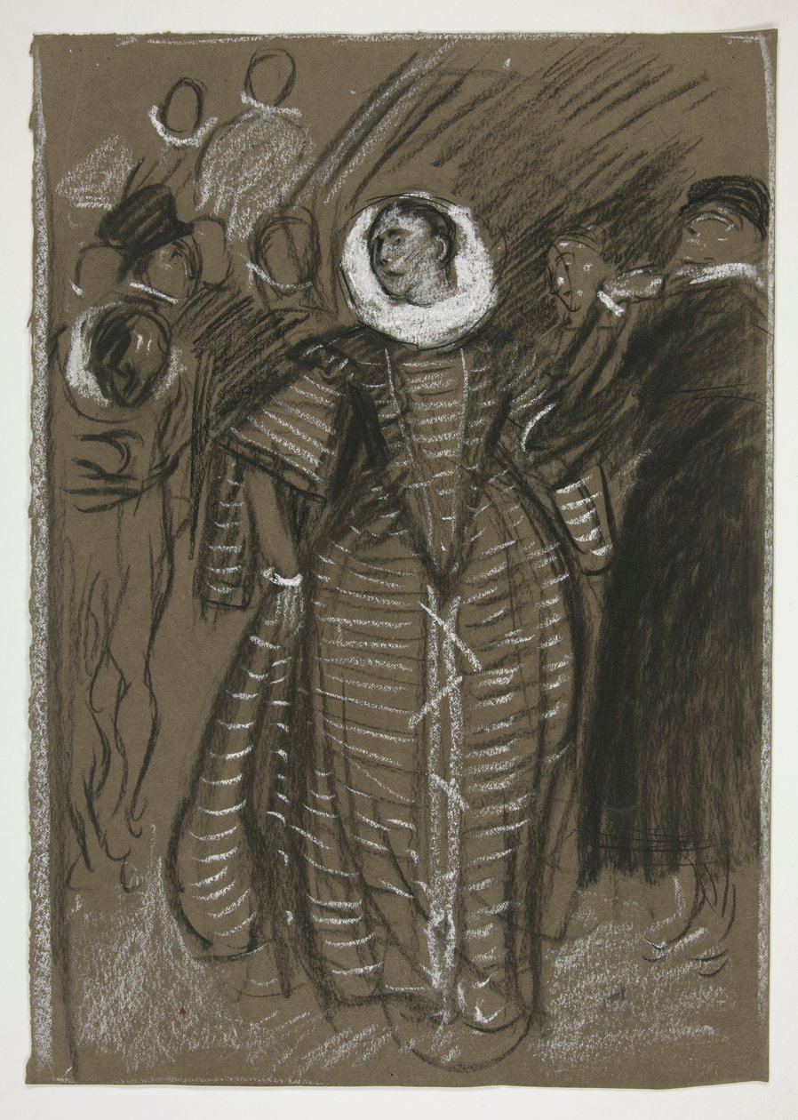 Katharina, første akt, scene I, tæmning af spidsmusen af Edwin Austin Abbey