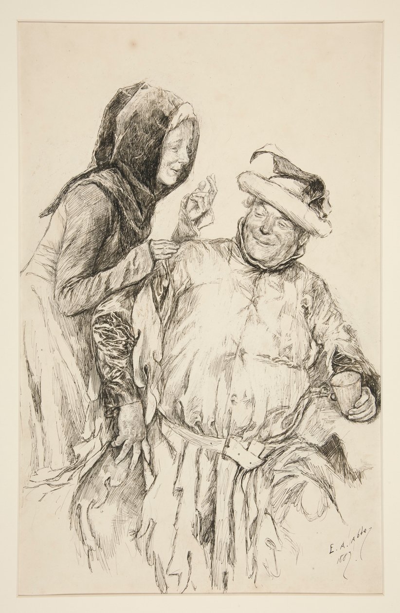 Elskerinde hurtigt: af Edwin Austin Abbey
