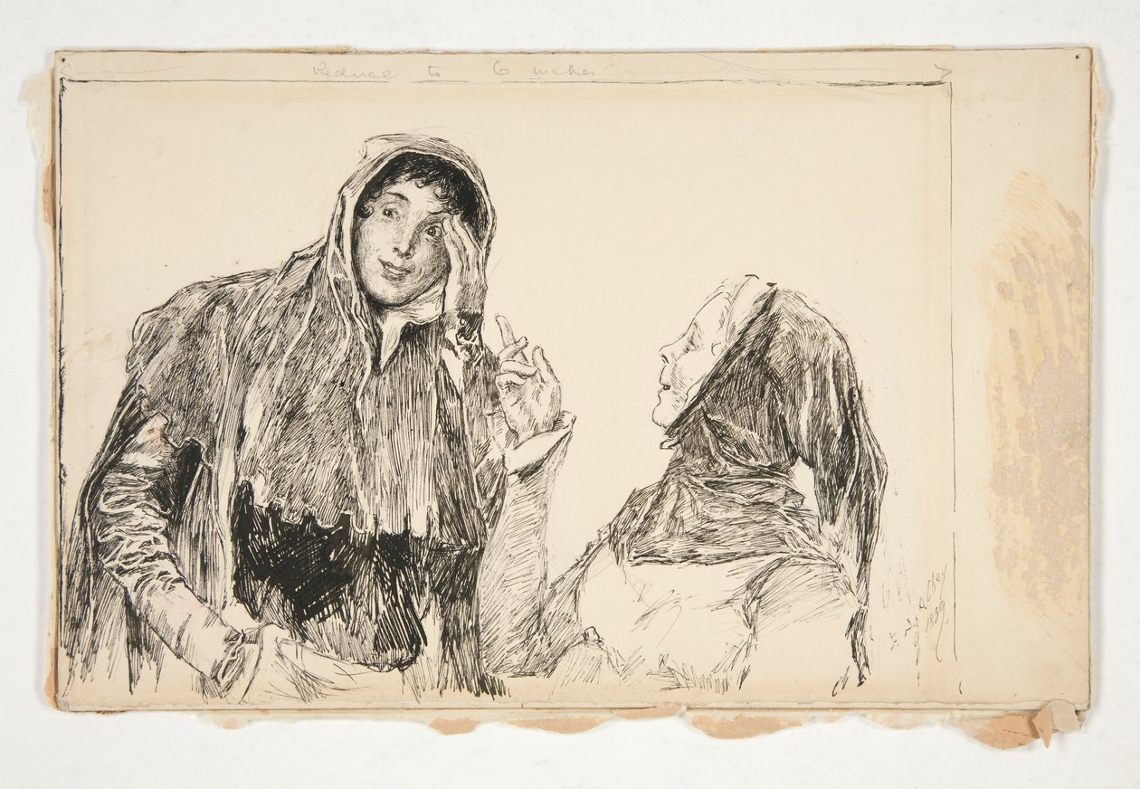 Elskerinde hurtigt: af Edwin Austin Abbey