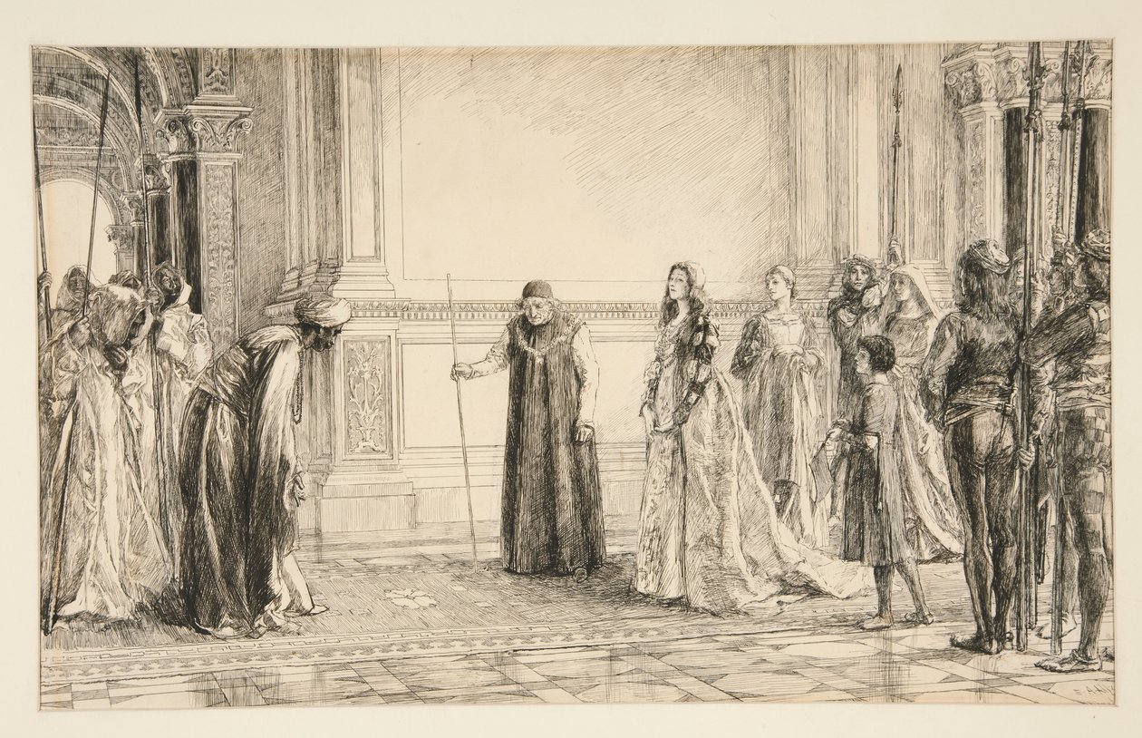Prins af Marokko: af Edwin Austin Abbey
