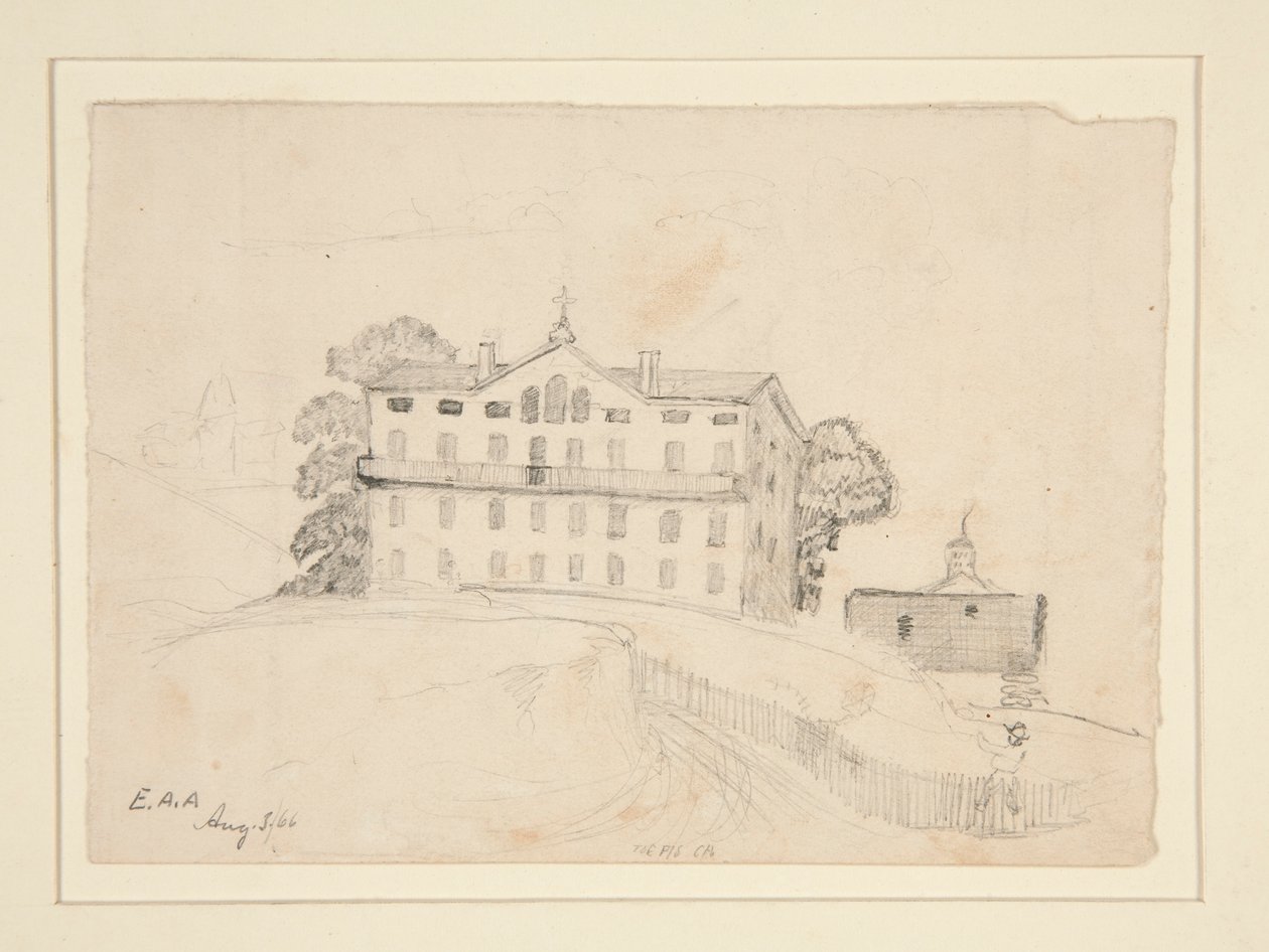 Rock Hill College af Edwin Austin Abbey