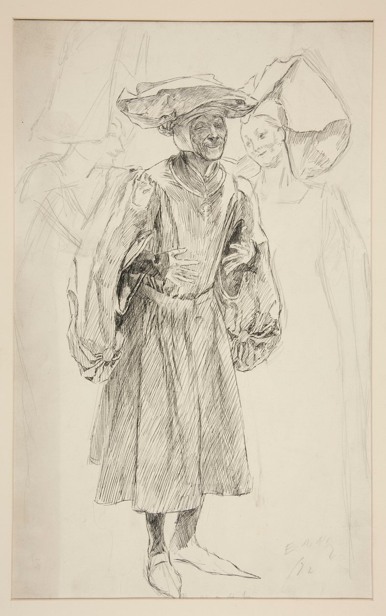 Rosalin og Maria: af Edwin Austin Abbey