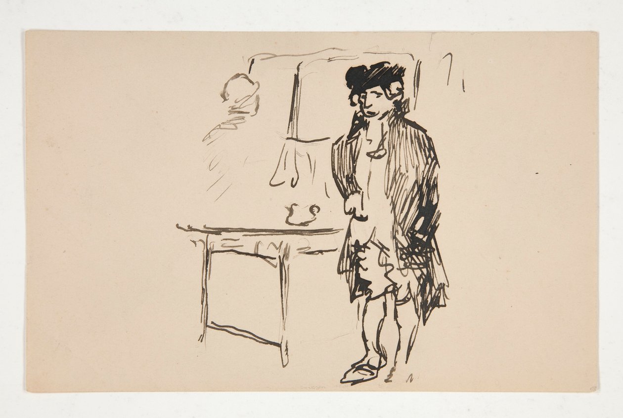 Mindesmærke for Johan Diederich Deiman af Edwin Austin Abbey