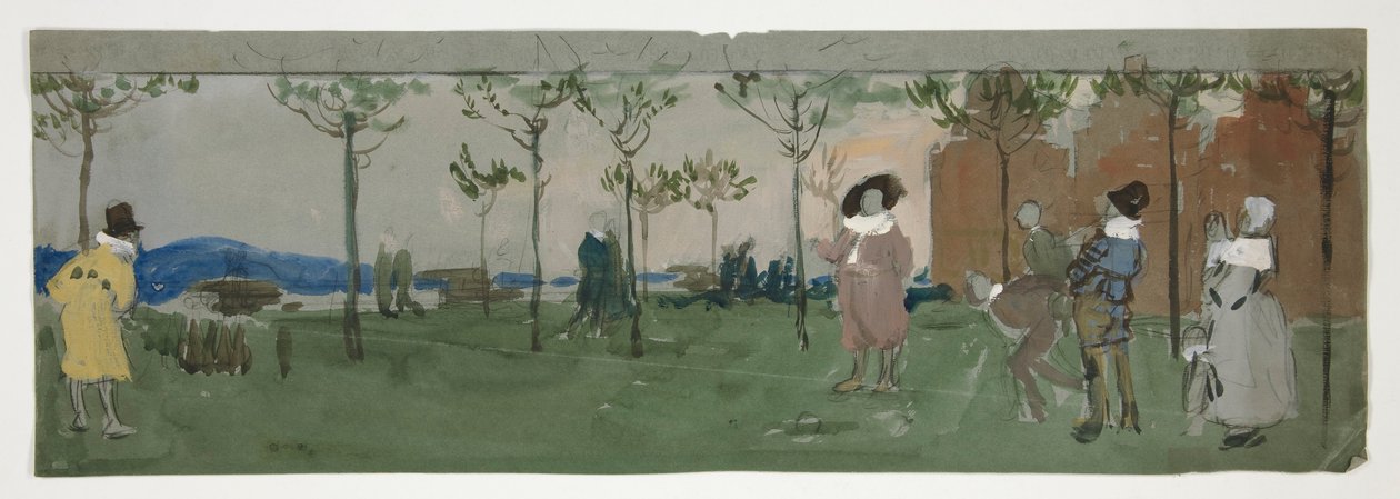 Studer for af Edwin Austin Abbey