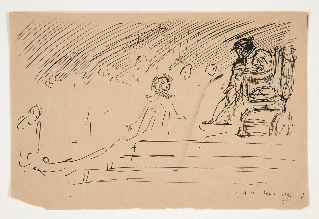Studer for af Edwin Austin Abbey