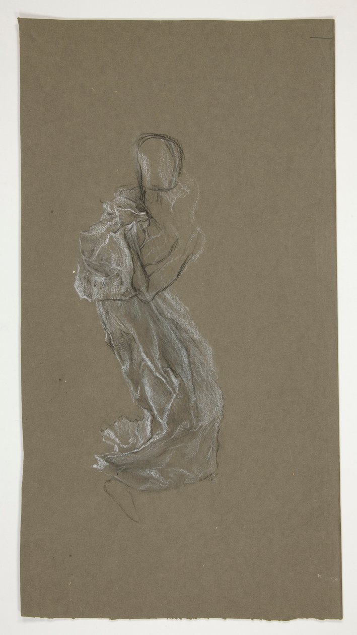 Studie af en engel af Edwin Austin Abbey