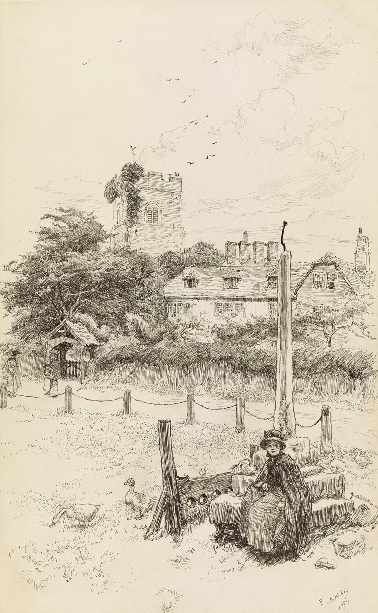 Præsten af Edwin Austin Abbey