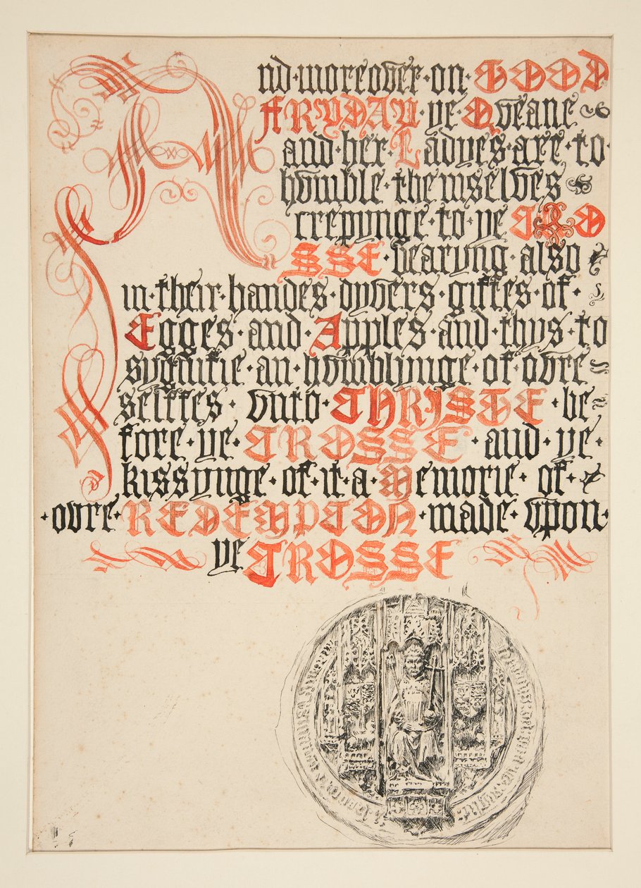 Titelsidedesign, Scribner af Edwin Austin Abbey