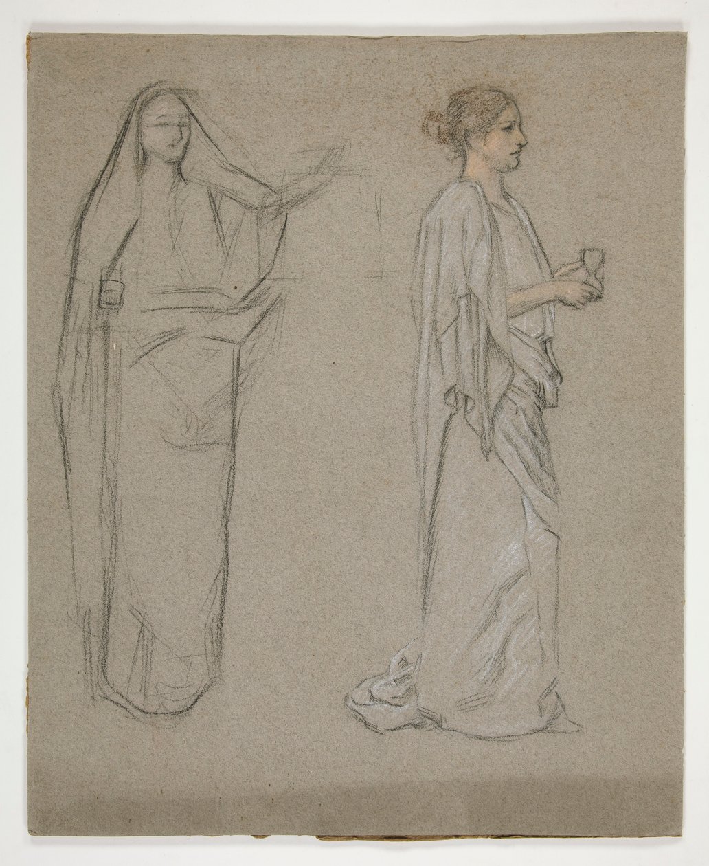 To kvinder: studere for af Edwin Austin Abbey