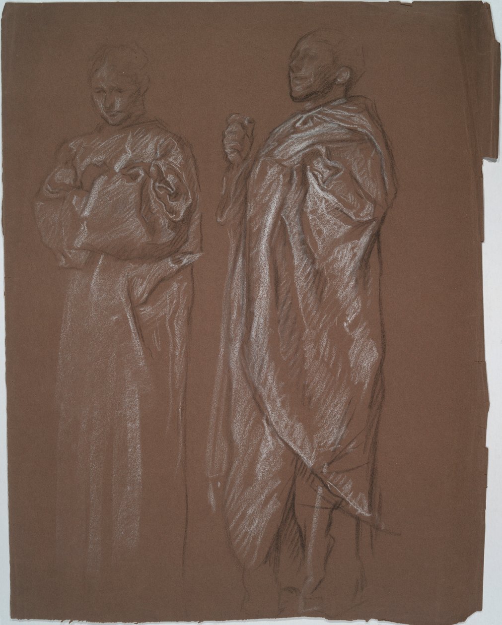 Uidentificeret undersøgelse af Edwin Austin Abbey