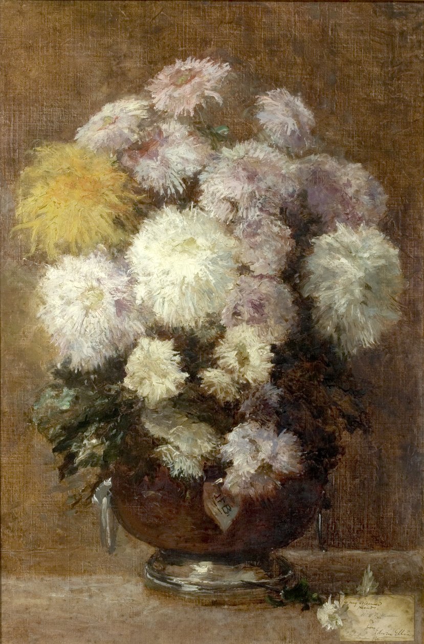 Krysantemum, 1892 af Edwin Ellis