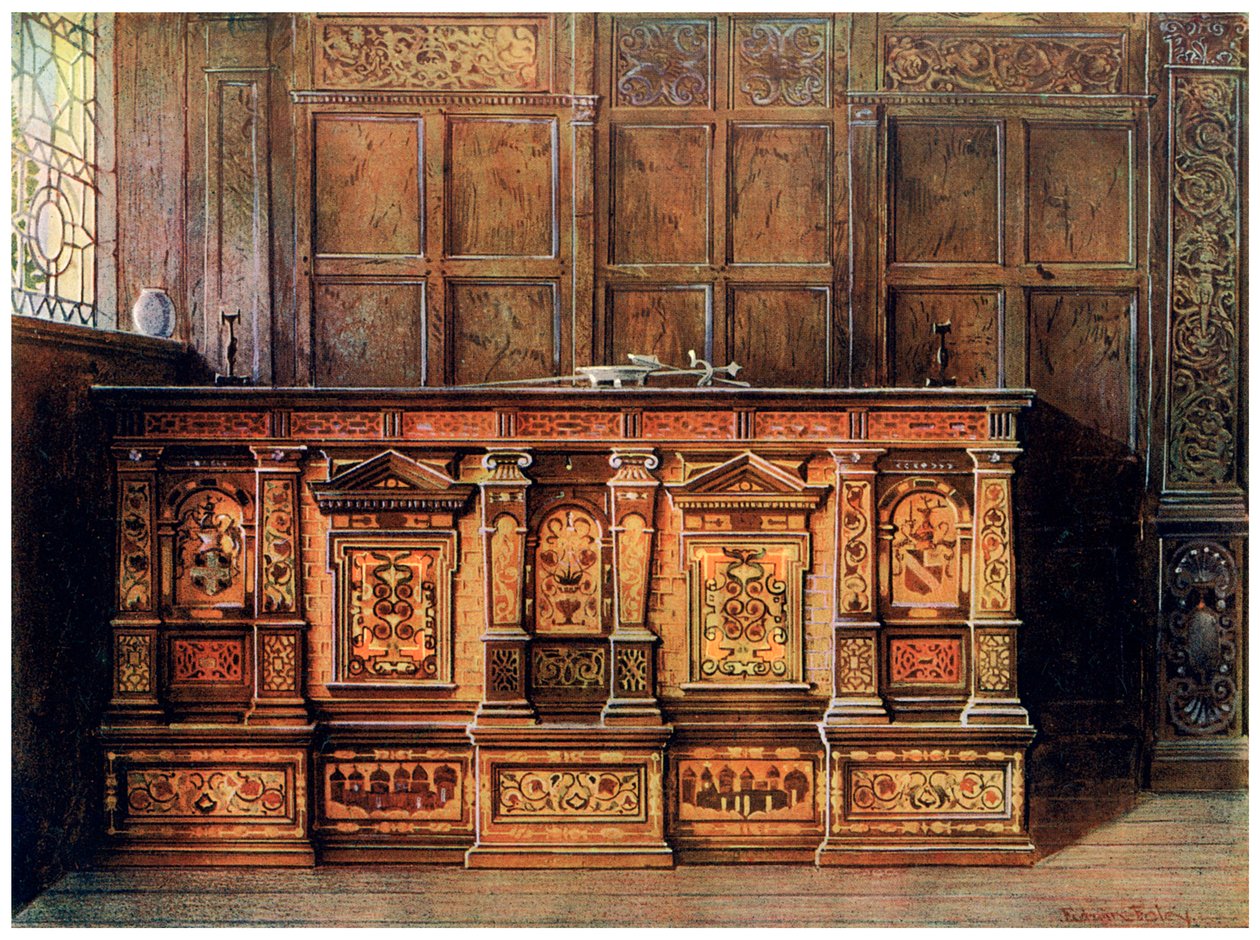 Indlagt munimentkiste, 1910. af Edwin Foley