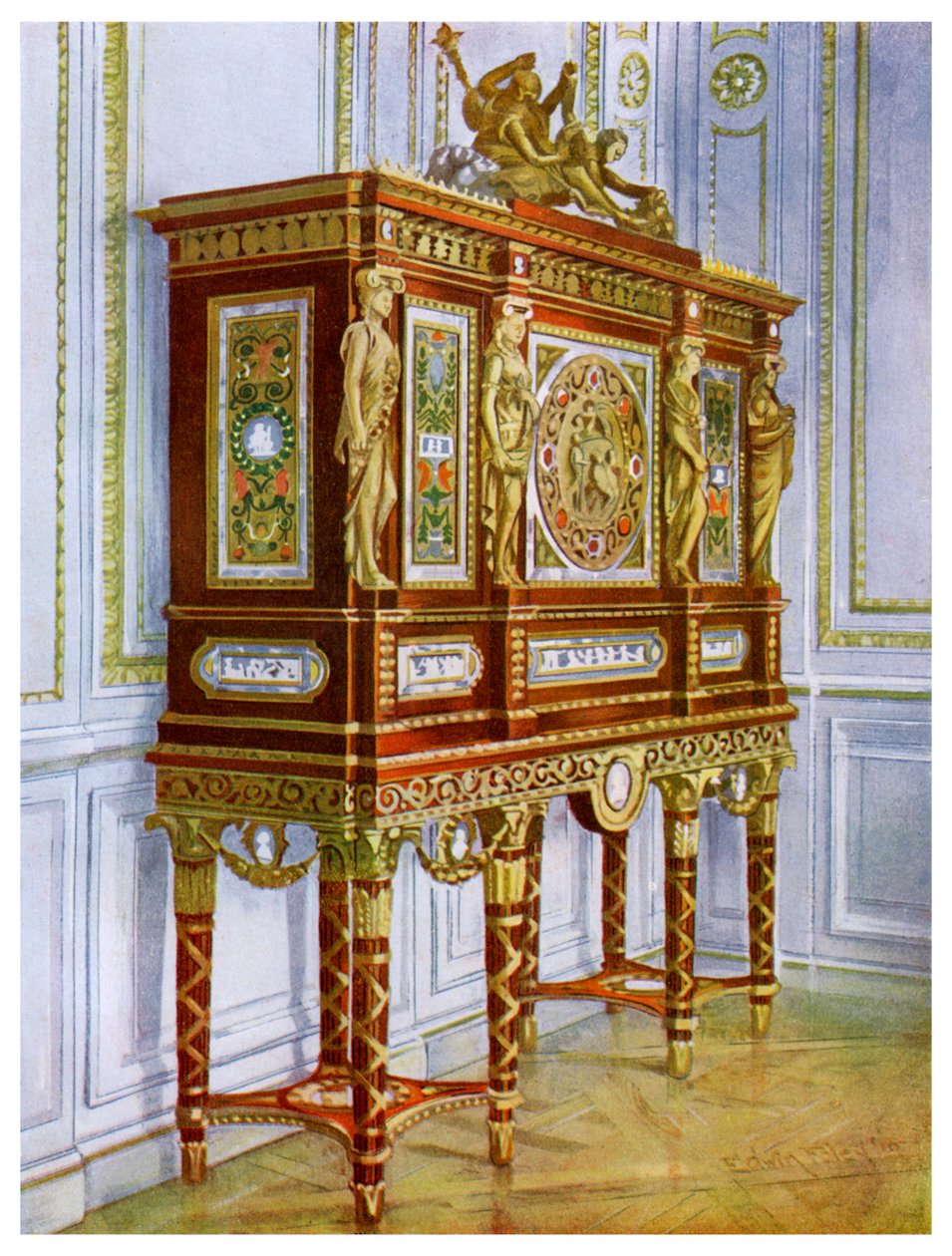 Juvelskab af Marie Antoinette, Versailles, Frankrig, 1911-1912. af Edwin Foley