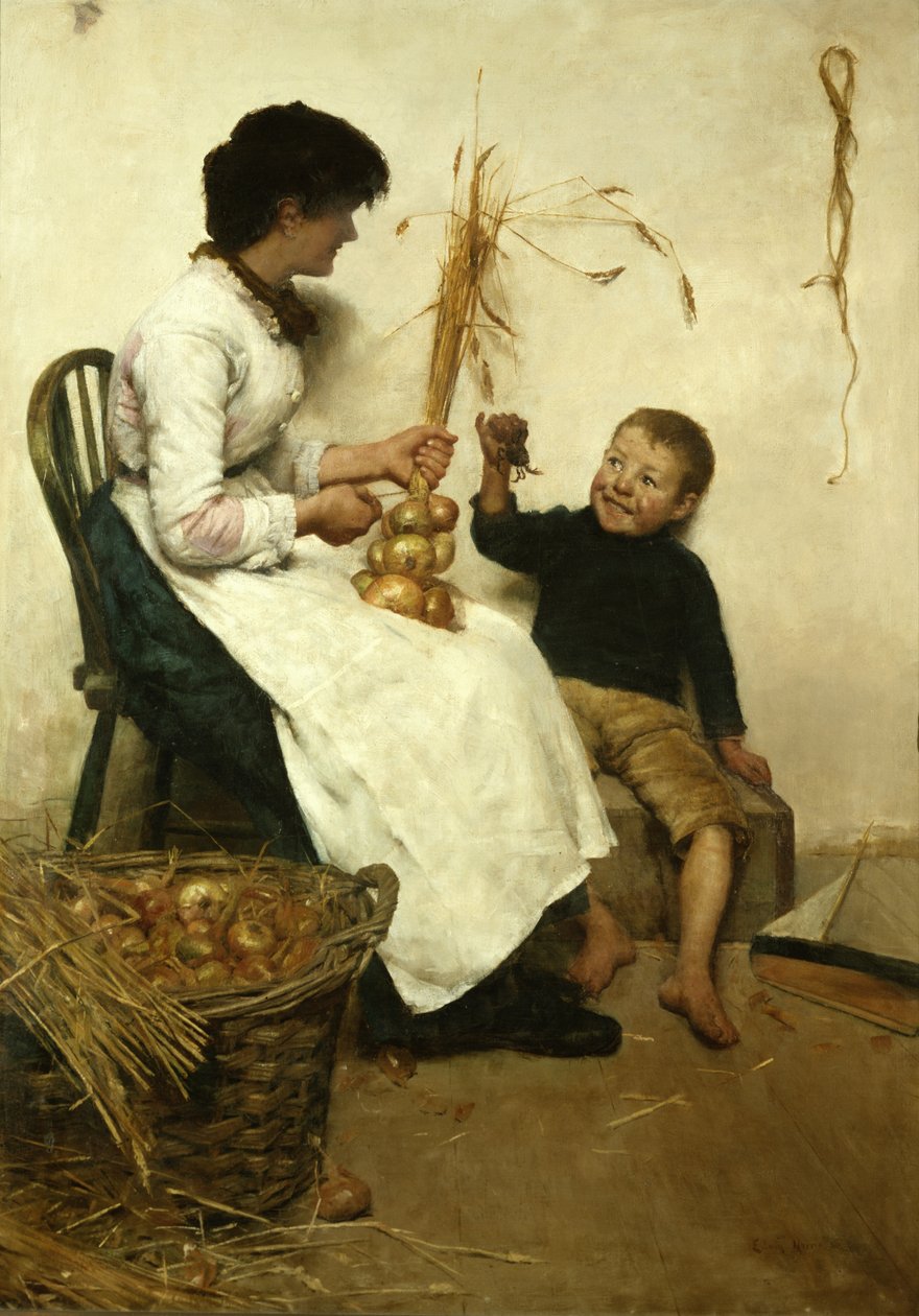 Hans første fangst, c.1888 af Edwin Harris